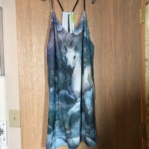 Tank top unicorn dress